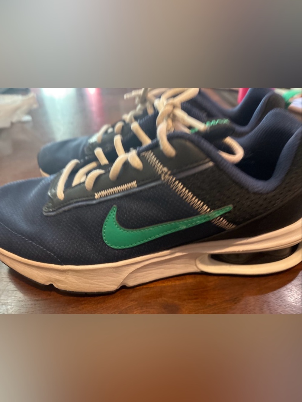 Nike Air Max INTRLK Lite Boys 6.5 Y Blue Running Shoes Sneakers S1